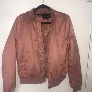 💗Ambiance Pink Bomber Jacket💗